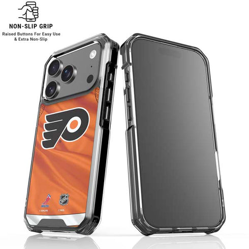 NHL Philadelphia Flyers Jersey iPhone 18 Pro Clear Case
