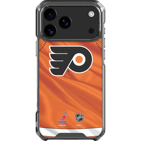 NHL Philadelphia Flyers Jersey iPhone 18 Pro Max Clear Case