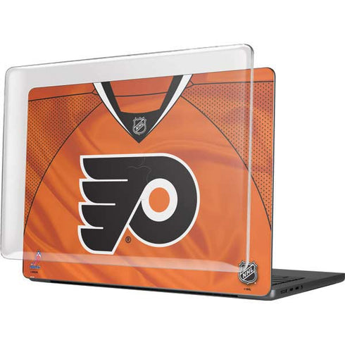 NHL Philadelphia Flyers Jersey MacBook Pro 14in (2021-24) Case plus Skin