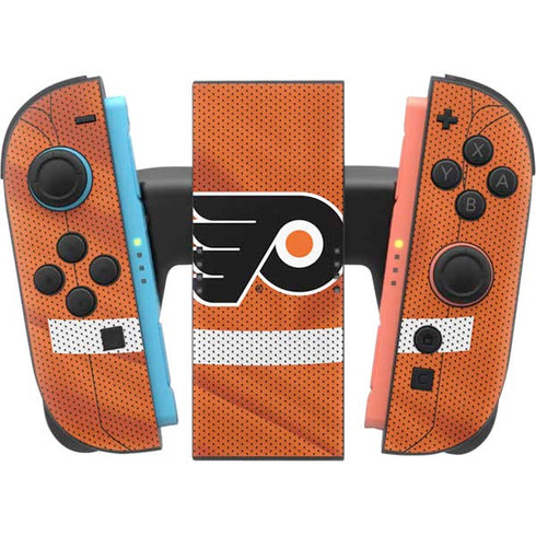 NHL Philadelphia Flyers Jersey Nintendo Switch 2 (2025) Joy-Con Controller Skin