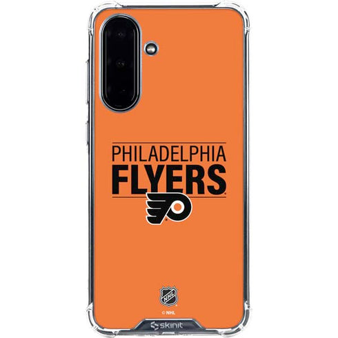 NHL Philadelphia Flyers Lineup Galaxy A36 5G Clear Case