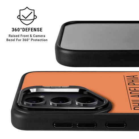 NHL Philadelphia Flyers Lineup Galaxy S25 Kickstand Case