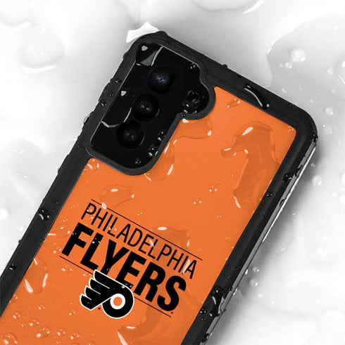 NHL Philadelphia Flyers Lineup Galaxy S24 Plus Waterproof Case