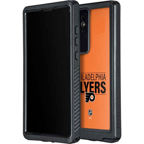 NHL Philadelphia Flyers Lineup Galaxy S24 Ultra Waterproof Case