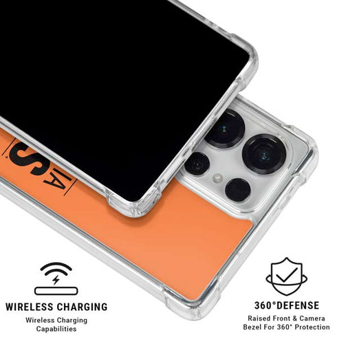 NHL Philadelphia Flyers Lineup Galaxy S25 Ultra Clear Case