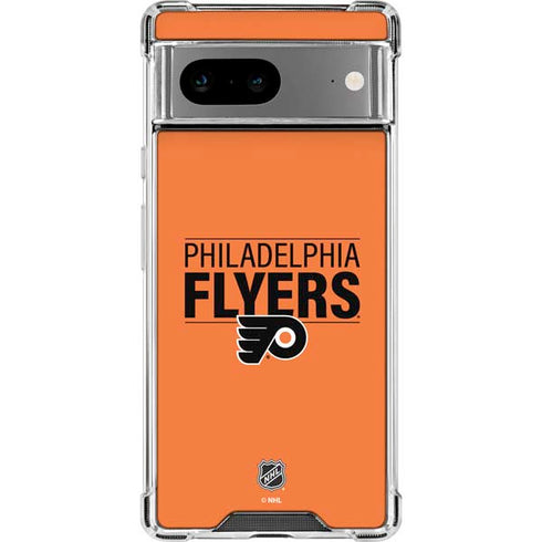 NHL Philadelphia Flyers Lineup Google Pixel 8a Clear Case