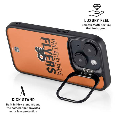 NHL Philadelphia Flyers Lineup iPhone 14 Plus Kickstand Case