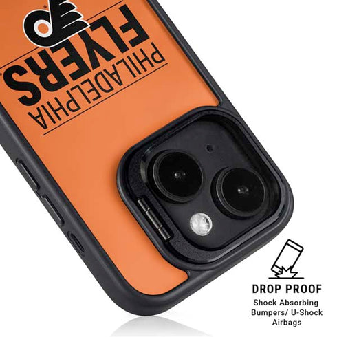 NHL Philadelphia Flyers Lineup iPhone 14 Plus Kickstand Case