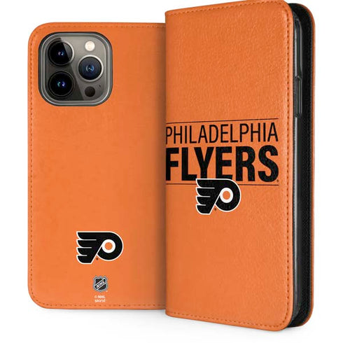 NHL Philadelphia Flyers Lineup iPhone 15 Pro Max Folio Case