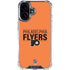 NHL Philadelphia Flyers Lineup iPhone 16 Clear Case