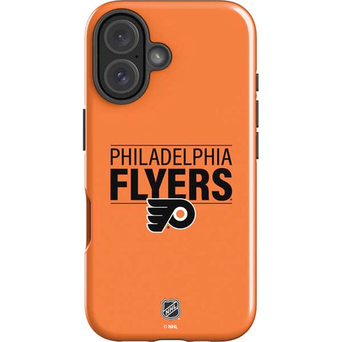 NHL Philadelphia Flyers Lineup iPhone 16 Impact Case
