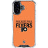 NHL Philadelphia Flyers Lineup iPhone 16 Plus Clear Case