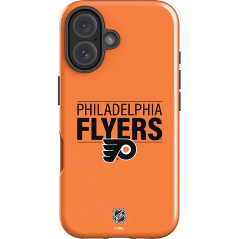 NHL Philadelphia Flyers Lineup iPhone 16 Plus Impact Case