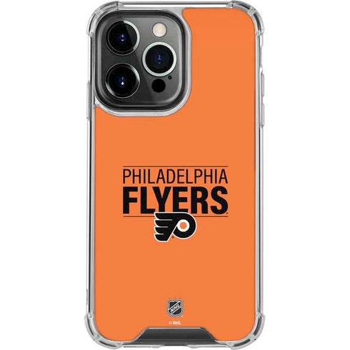 NHL Philadelphia Flyers Lineup iPhone 16 Pro Clear Case