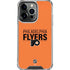 NHL Philadelphia Flyers Lineup iPhone 16 Pro Max Clear Case