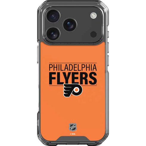 NHL Philadelphia Flyers Lineup iPhone 18 Pro Clear Case