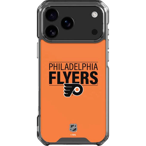 NHL Philadelphia Flyers Lineup iPhone 18 Pro Max Clear Case