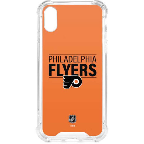 NHL Philadelphia Flyers Lineup iPhone XS Clear Case