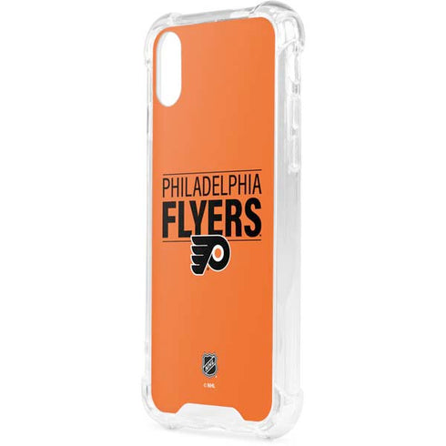 NHL Philadelphia Flyers Lineup iPhone XS Clear Case