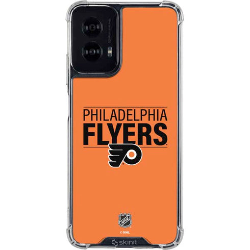 NHL Philadelphia Flyers Lineup Moto G Power 5G (2024) Clear Case