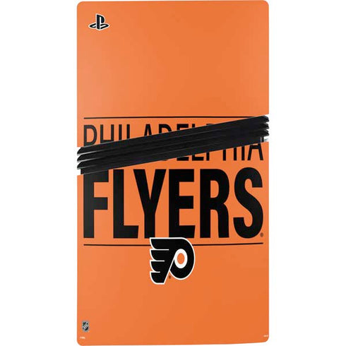 NHL Philadelphia Flyers Lineup PS5 Pro Disk Console Skin