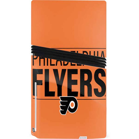 NHL Philadelphia Flyers Lineup PS5 Pro Disk Console Skin