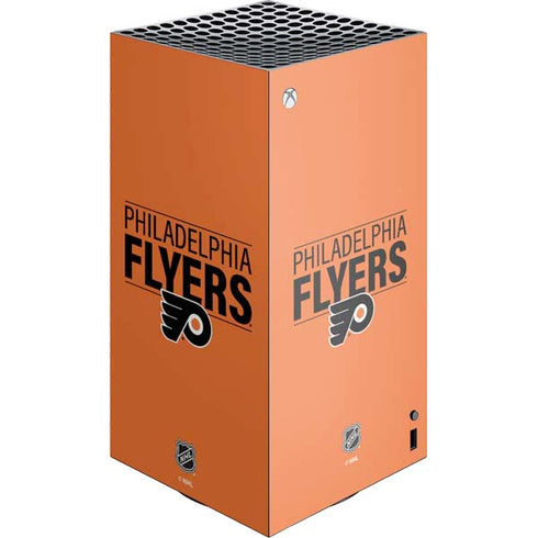 NHL Philadelphia Flyers Lineup XBox Series X Digital Edition Console Skin