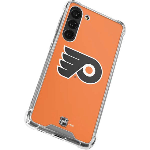 NHL Philadelphia Flyers Logo Galaxy S24 FE Clear Case