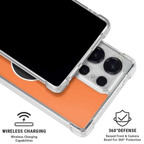 NHL Philadelphia Flyers Logo Galaxy S25 Ultra Clear Case