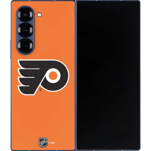 NHL Philadelphia Flyers Logo Galaxy Z Fold6 Skin