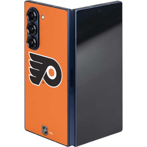 NHL Philadelphia Flyers Logo Galaxy Z Fold6 Skin