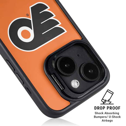 NHL Philadelphia Flyers Logo iPhone 14 Kickstand Case
