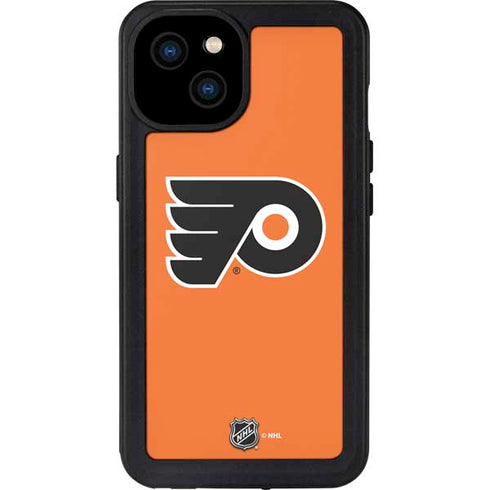 NHL Philadelphia Flyers Logo iPhone 15 Plus Waterproof Case
