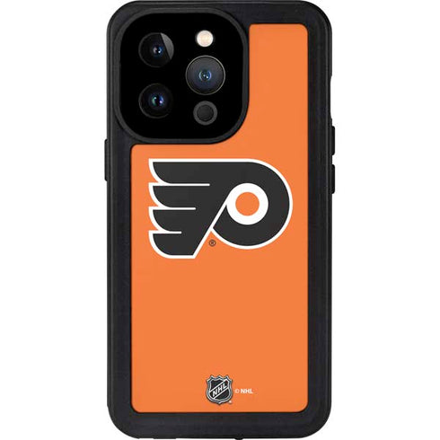 NHL Philadelphia Flyers Logo iPhone 15 Pro Waterproof Case