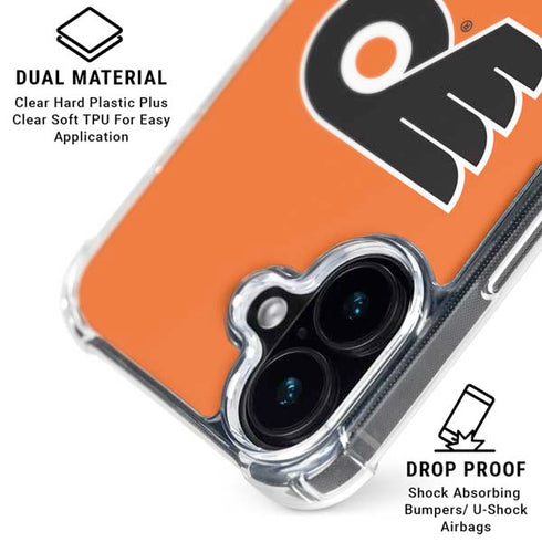 NHL Philadelphia Flyers Logo iPhone 16 MagSafe Case