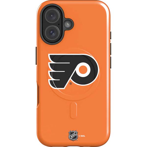 NHL Philadelphia Flyers Logo iPhone 16 Plus Magsafe Impact Case