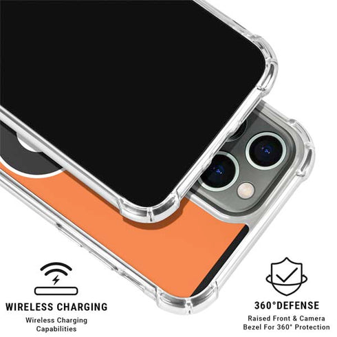 NHL Philadelphia Flyers Logo iPhone 16 Pro Max Clear Case