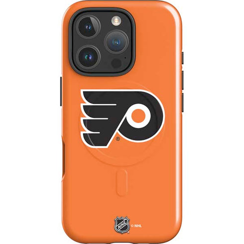 NHL Philadelphia Flyers Logo iPhone 16 Pro Max Magsafe Impact Case