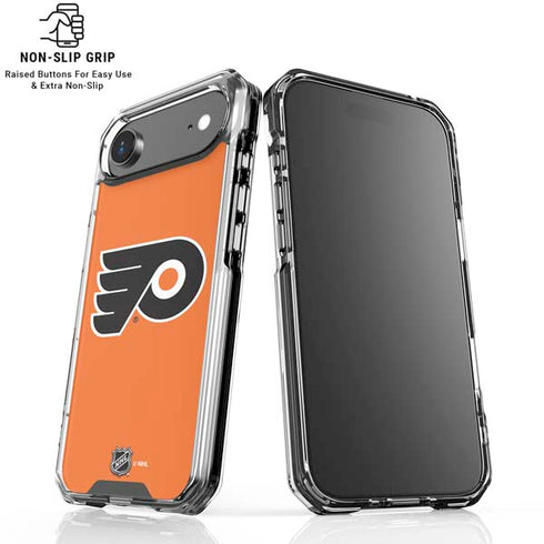 NHL Philadelphia Flyers Logo iPhone 17 Air Clear Case