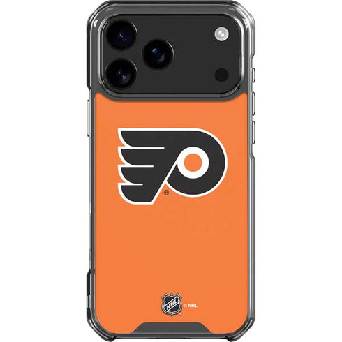 NHL Philadelphia Flyers Logo iPhone 17 Pro Max Clear Case