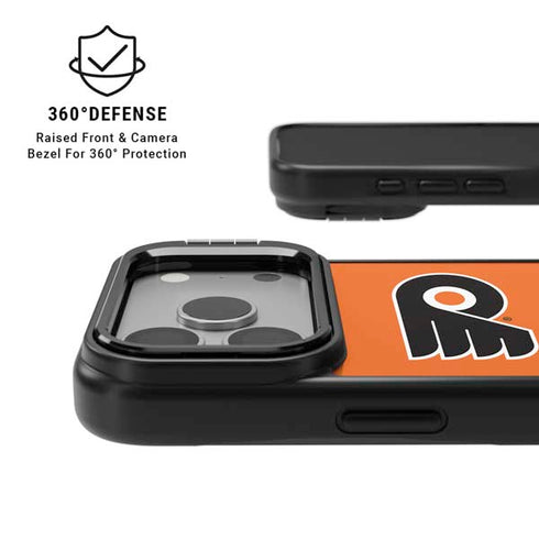 NHL Philadelphia Flyers Logo iPhone 17 Pro Max Kickstand Case