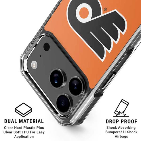 NHL Philadelphia Flyers Logo iPhone 17 Pro Max MagSafe Case