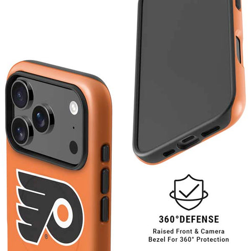 NHL Philadelphia Flyers Logo iPhone 17 Pro Max Magsafe Impact Case