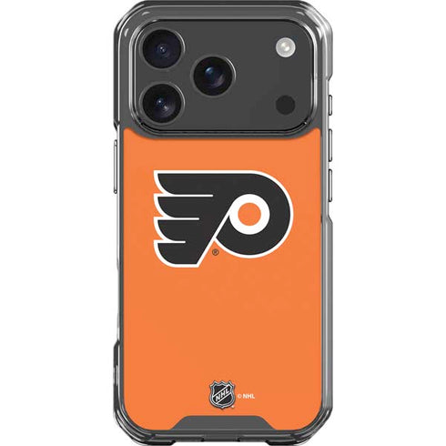 NHL Philadelphia Flyers Logo iPhone 18 Pro Clear Case