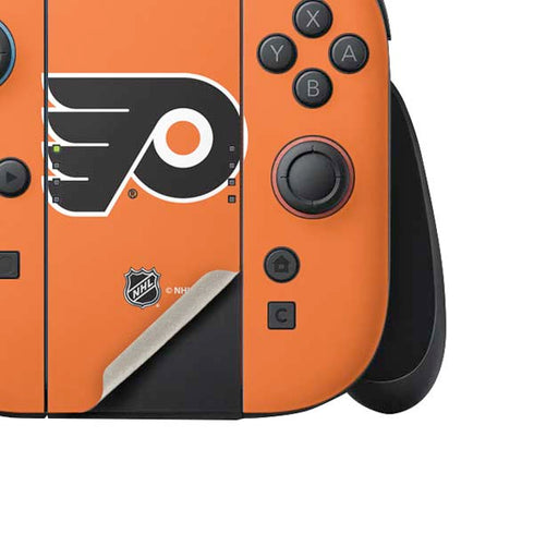 NHL Philadelphia Flyers Logo Nintendo Switch 2 (2025) Joy-Con Controller Skin
