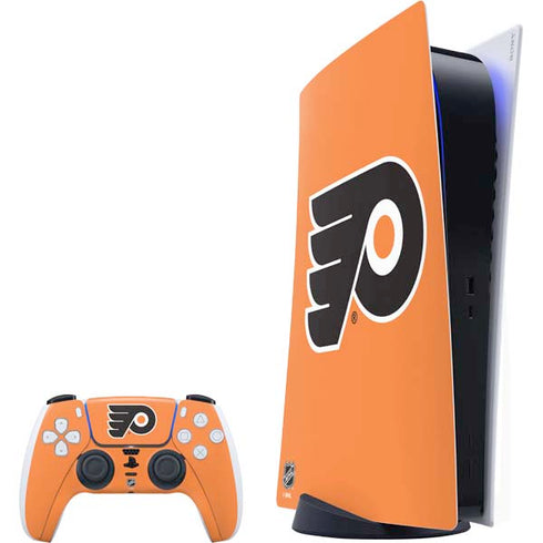NHL Philadelphia Flyers Logo PlayStation PS5 Skins