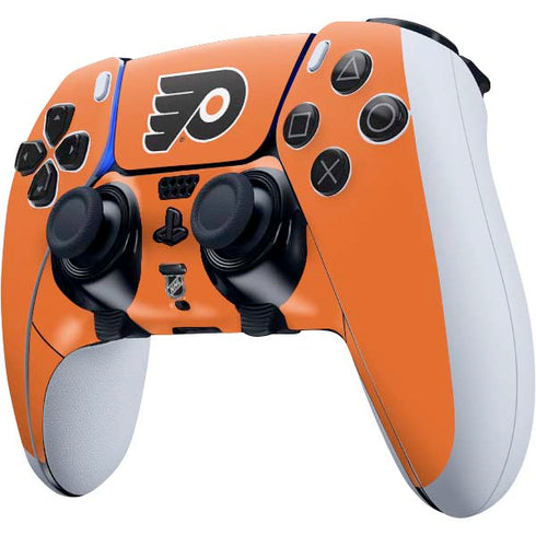 NHL Philadelphia Flyers Logo PS5 DualSense Edge Pro Controller Skin