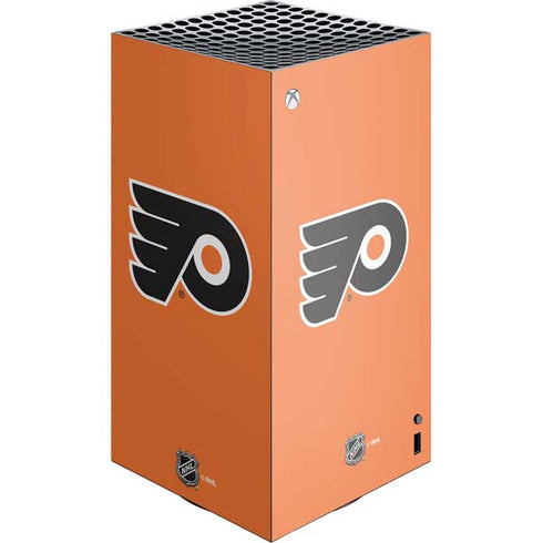 NHL Philadelphia Flyers Logo XBox Series X Digital Edition Console Skin