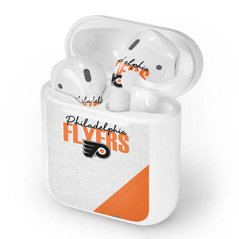 NHL Philadelphia Flyers Script Apple AirPods Skin