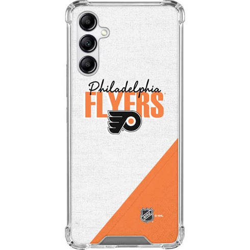 NHL Philadelphia Flyers Script Gabb Phone 4 Clear Case
